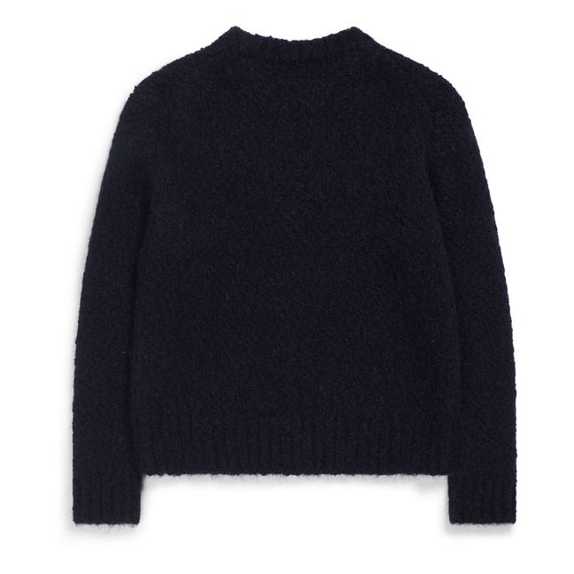 Rasmus Relaxed jumper | Navy blue