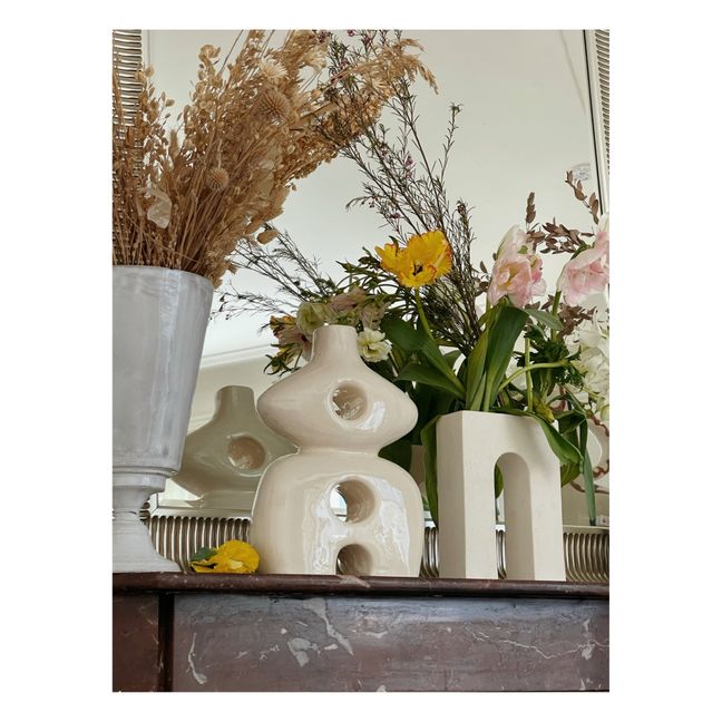 Uranie Ceramic Vase | White