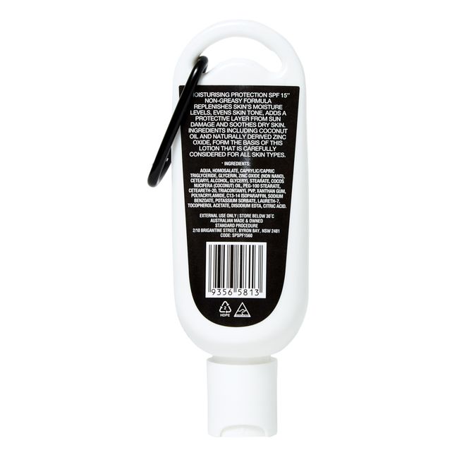 Crème solaire hydratante SPF 15