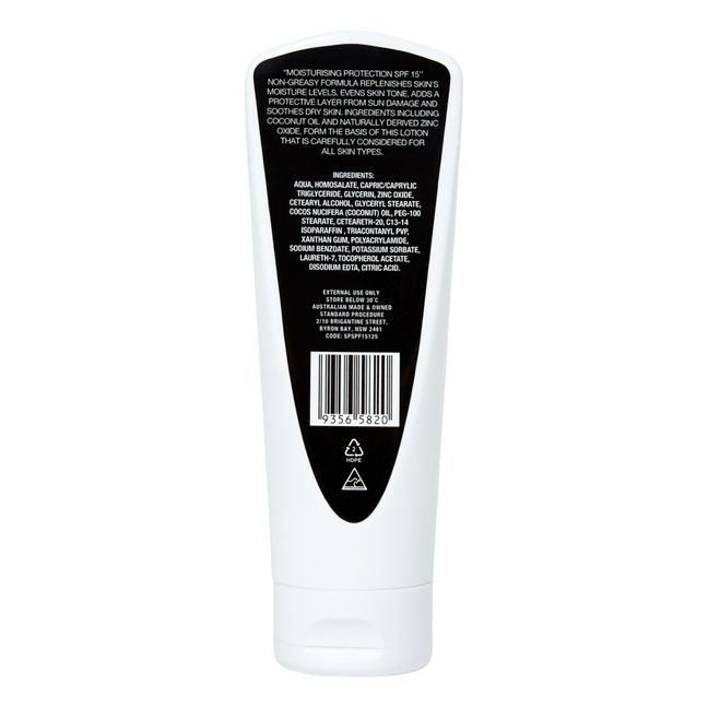 Crema de protección solar SPF 15