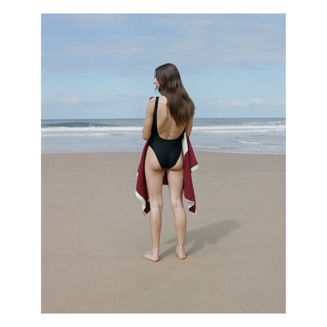 Erin Beach Towel | Brown