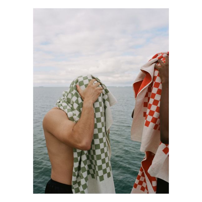 Roman Beach Towel | Grün