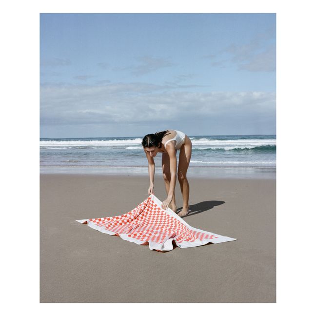 Asciugamano da spiaggia, modello: Roman | Rosso
