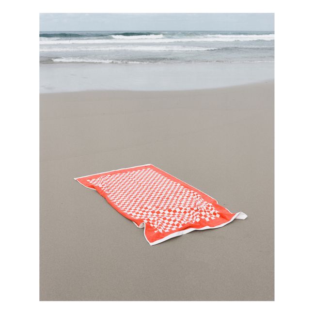 Asciugamano da spiaggia, modello: Roman | Rosso