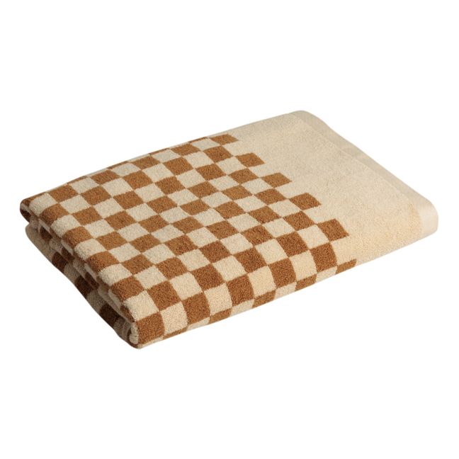 Roman Beach Towel | Blanc/Écru