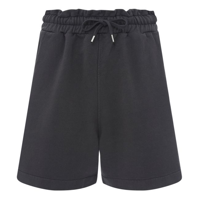 Shorts in mollettone bio | Nero