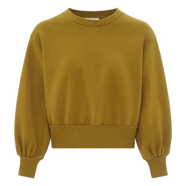 Sweat Boxy Femme Molleton Bio | Mordoré