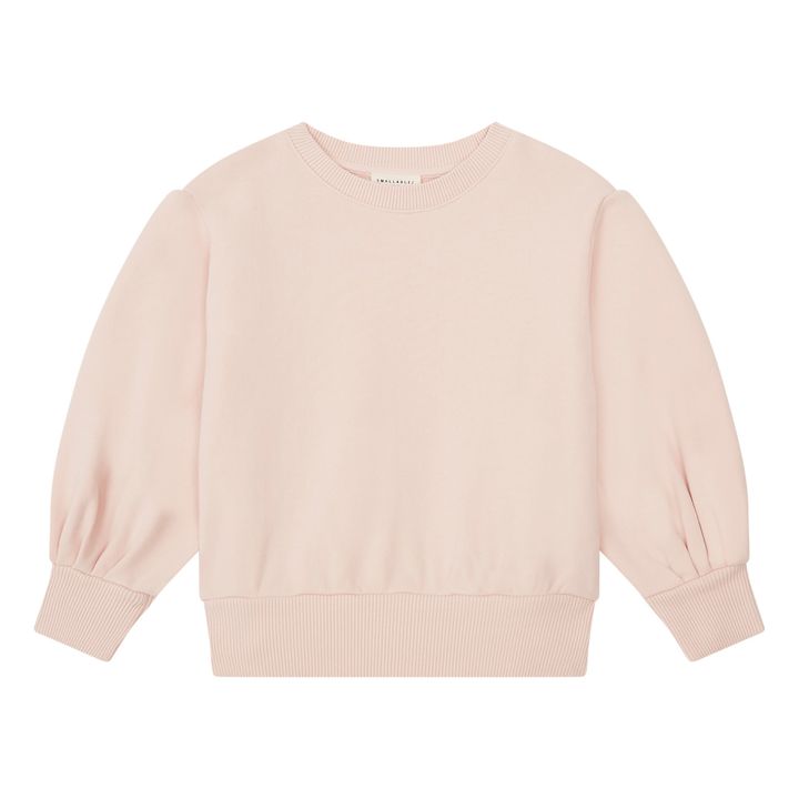 Boxy Organic Fleece Sweatshirt | Blush- Product image n°0