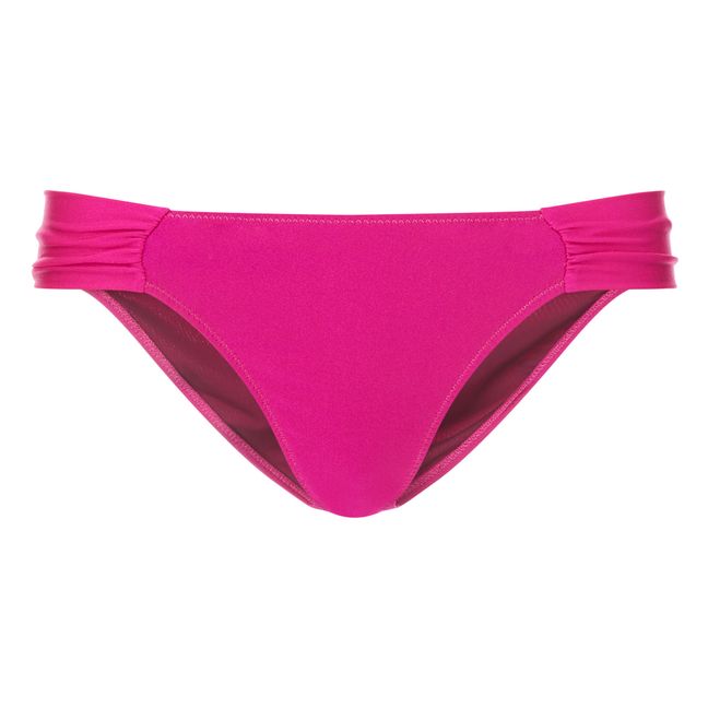 Slip bikini drappeggiato | Magenta