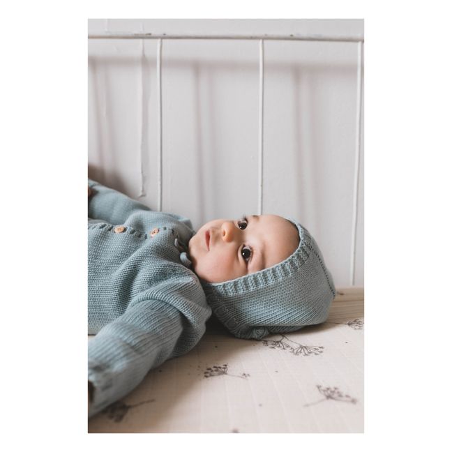 Beguin en tricot Otto | Bleu ciel