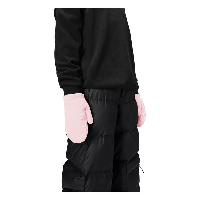Puffer Mittens | Candy pink