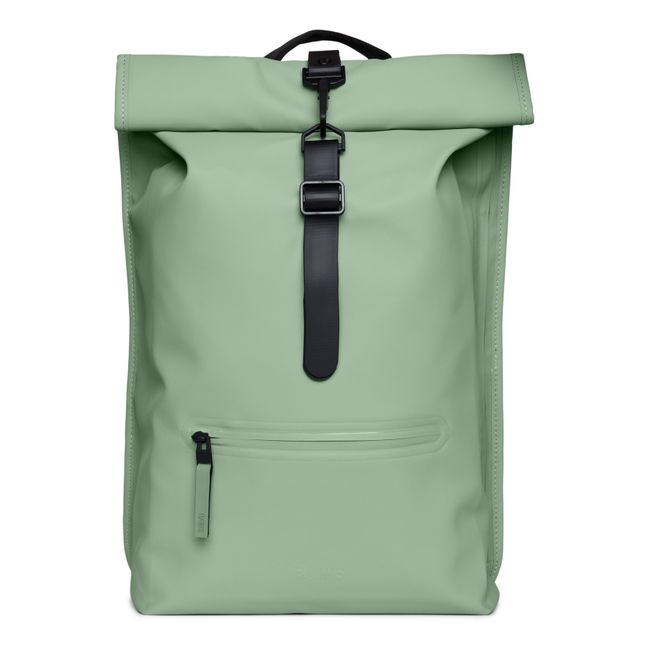 Rolltop Rucksack Backpack | Almond green