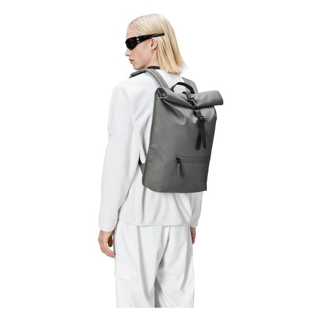 Rolltop Rucksack Backpack | Grigio antracite