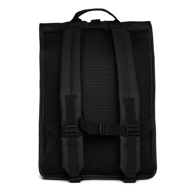 Rolltop Rucksack Mesh Backpack | Grigio