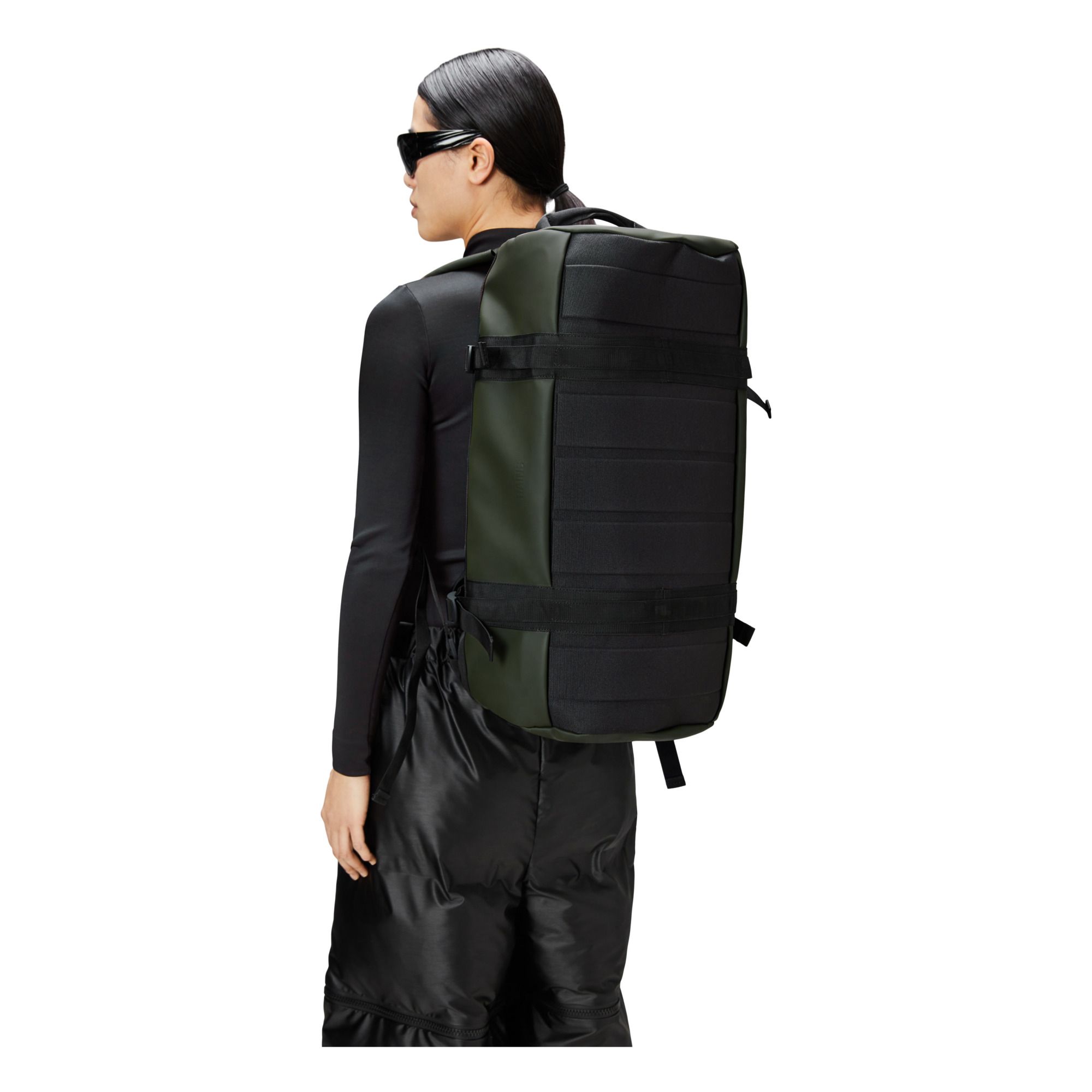 Small duffel sales bag backpack