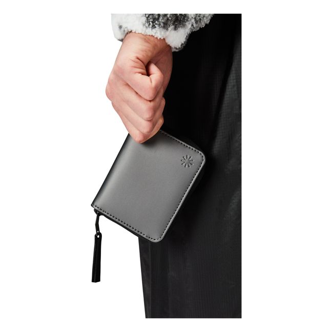 Minicartera | Gris metal