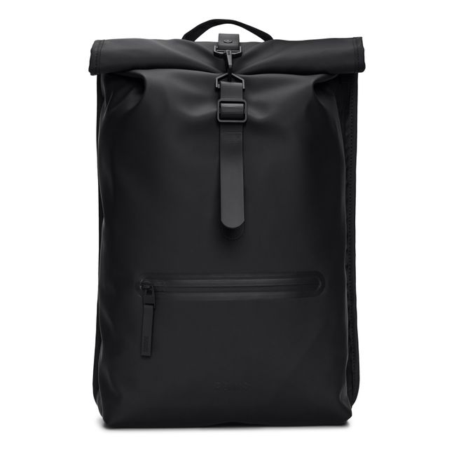 Rolltop Rucksack Backpack | Black