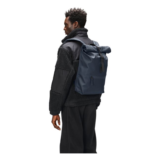 Rolltop Rucksack Backpack | Azul Marino