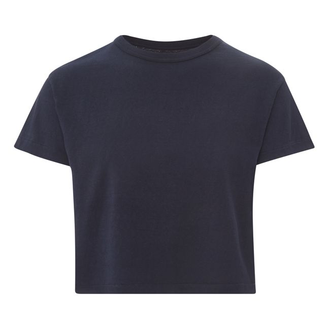 T-shirt Hi'aka Coton Recyclé 260g | Bleu marine