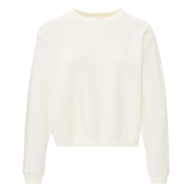 Sweatshirt Women Hina 450g | Weiß