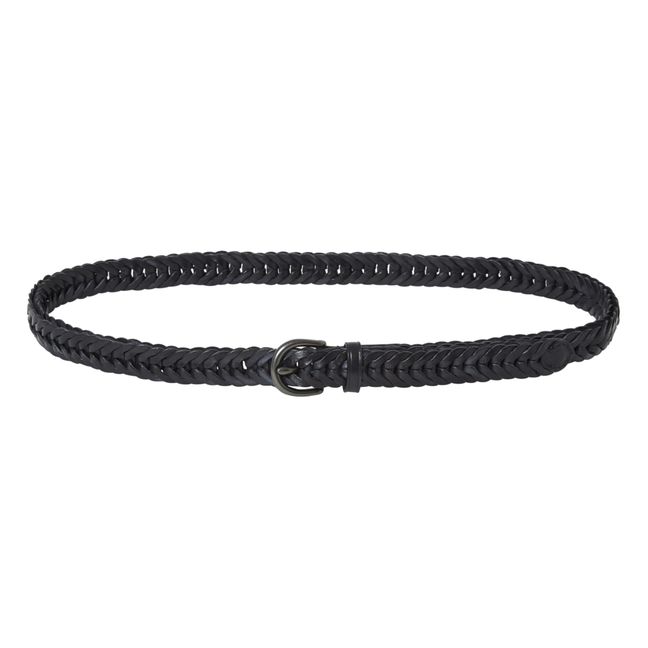 Braided Belt - 2 cm | Black