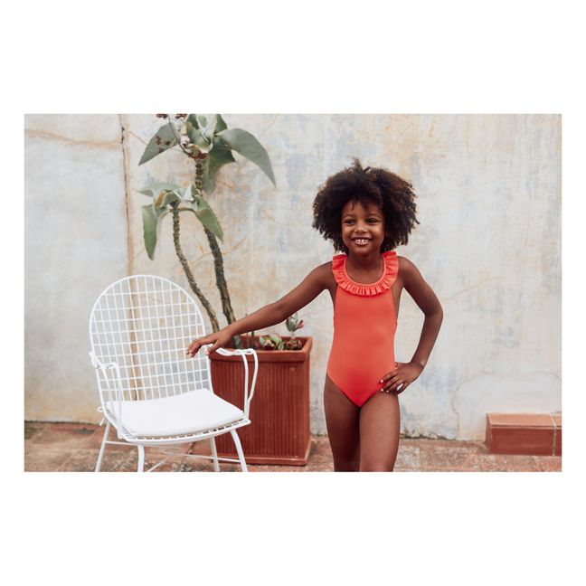 Alba Recycled Polyamide Swimsuit | Arancione