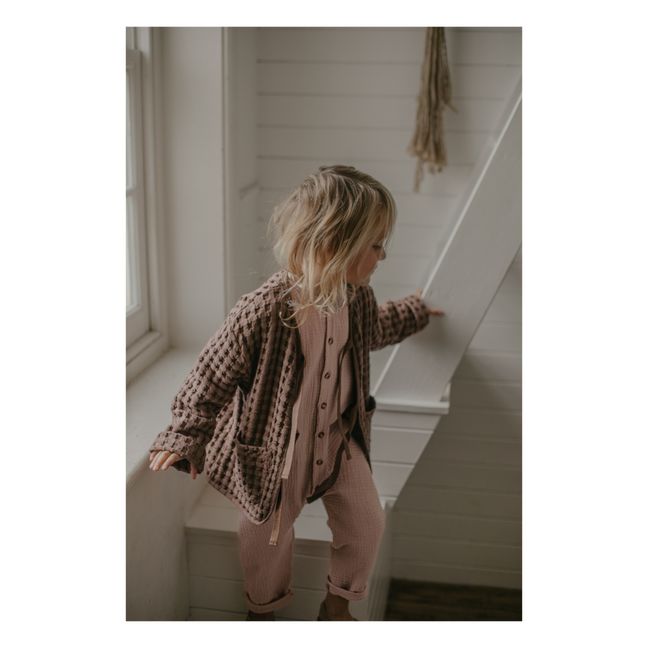 Overall Bio-Baumwolle Archer | Rosa
