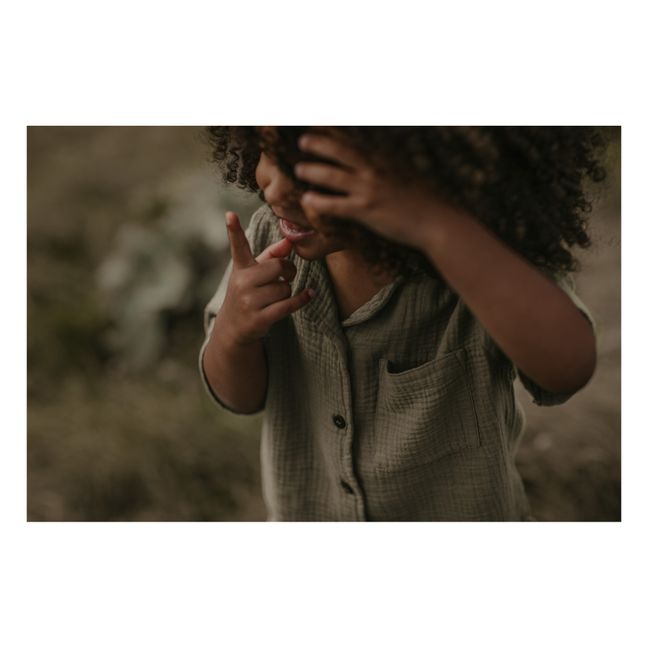 Organic Cotton Wanderer Shirt | Sage