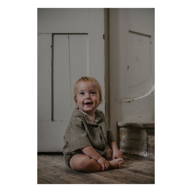 Organic Cotton Wanderer Shirt | Sage