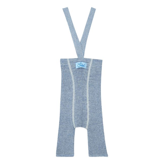 Short à Bretelles Coton Bio | Blau