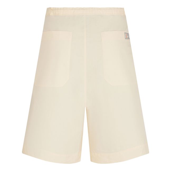 Collaboration Soeur x Leandra Cohen - Bermuda East Side Coton | Ecru