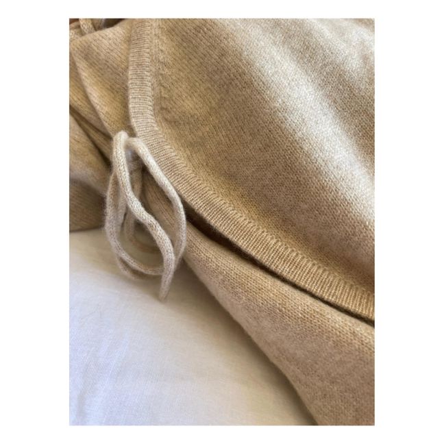 Organic Cashmere Babygrow Jumpsuit | Ecru
