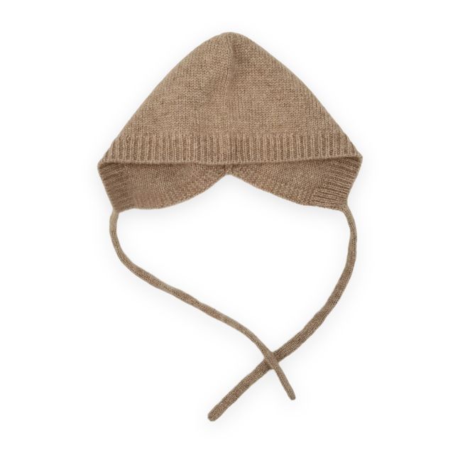 Organic Cashmere Beanie | Camel