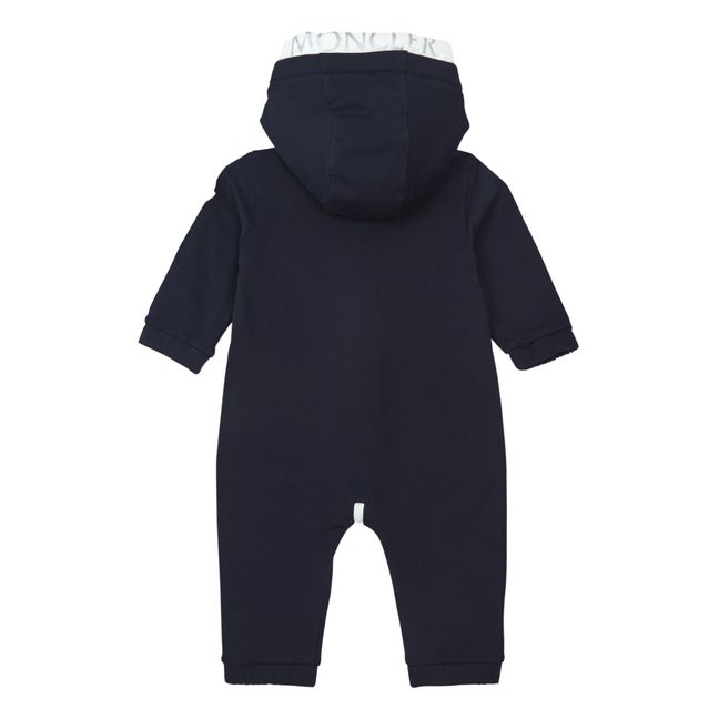 Fleece Pocket Snowsuit | Navy blue