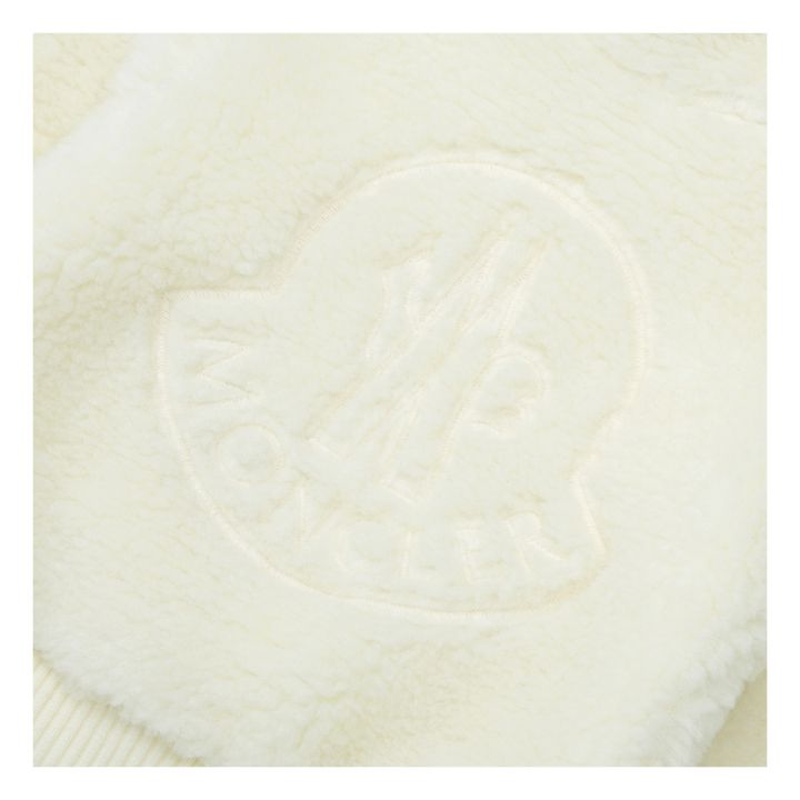 Chaqueta polar con capucha | Blanco Roto- Imagen del producto n°1
