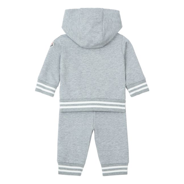 Hoodie and Jogger set | Grigio chiné