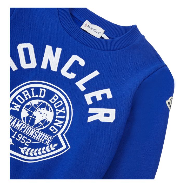 Sweatshirt World Bowing | Königsblau- Produktbild Nr. 1
