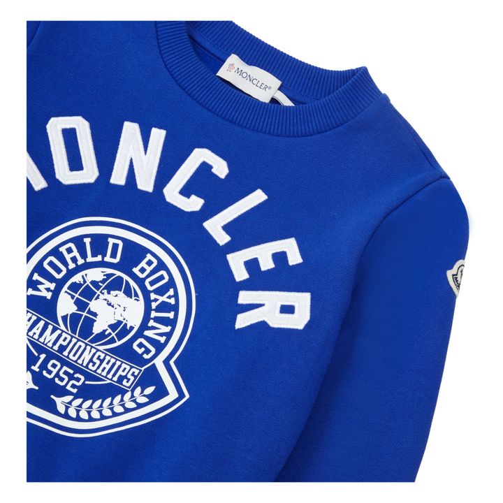 Sweat World Bowing | Bleu roi- Image produit n°1