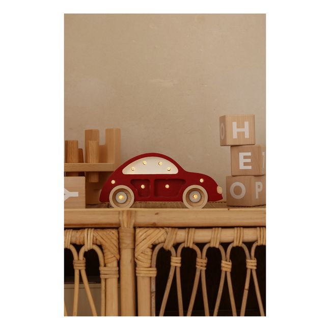 Tischleuchte Auto | Rot