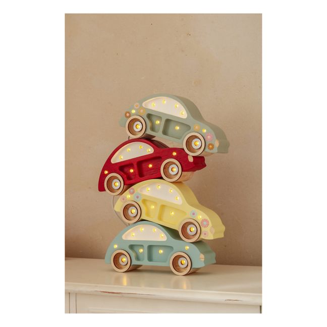 Car Table Lamp | Red