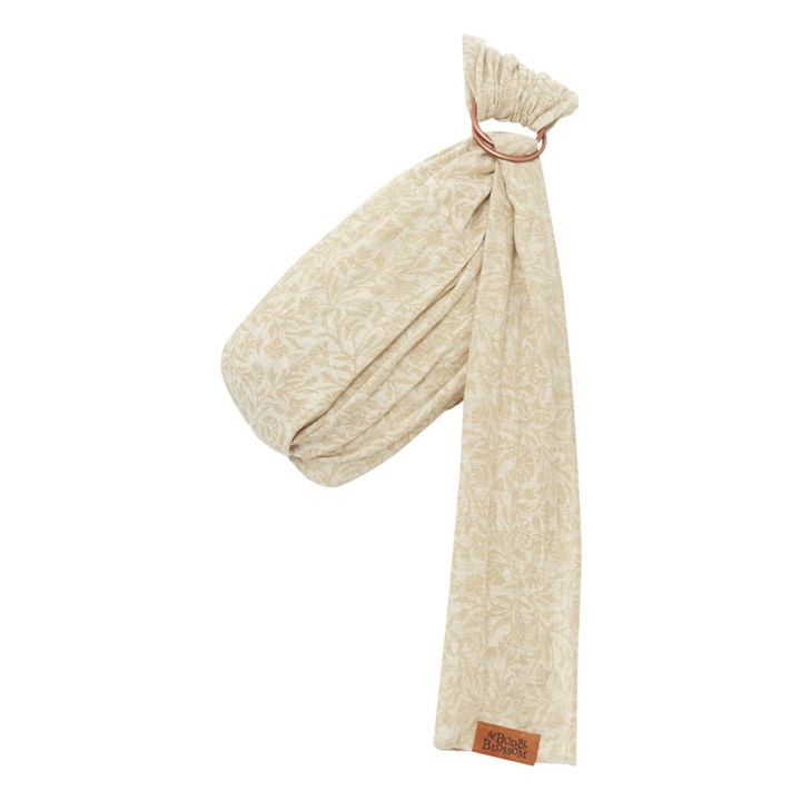 Pañuelo portabebés de lino | Gold- Imagen del producto n°0