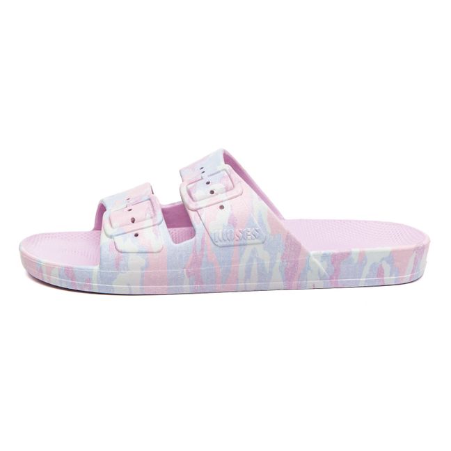 Sandales Basic Camo | Pink