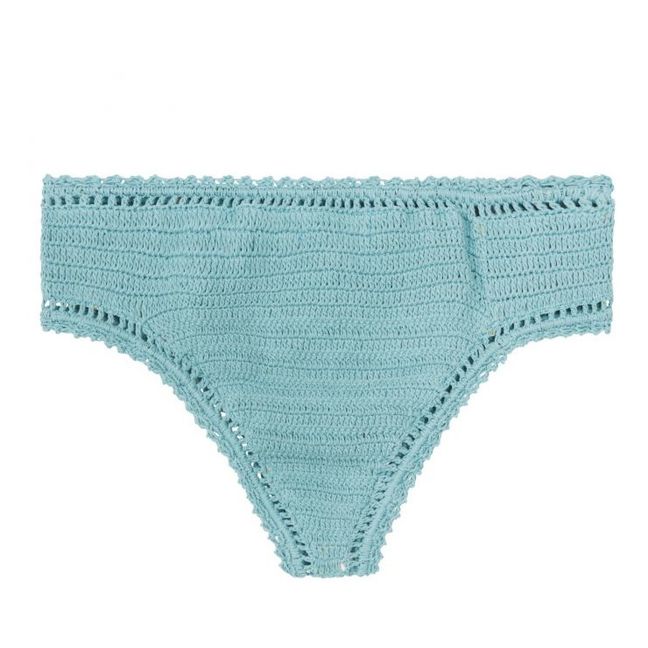 Bas de Maillot Essential Boyleg Crochet | Vert d'eau
