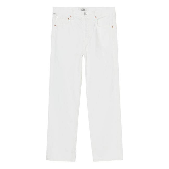 Jean Emery Crop | Seashell