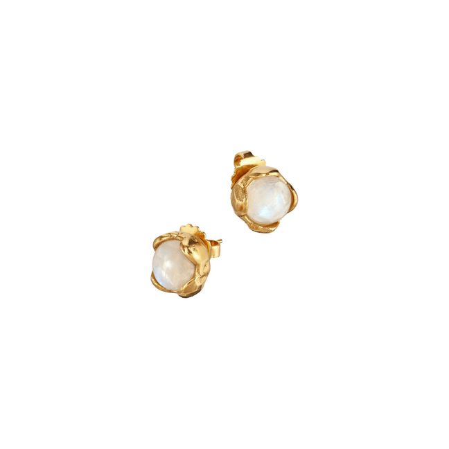 Boucles d'Oreilles The Eye of the Lens | Doré