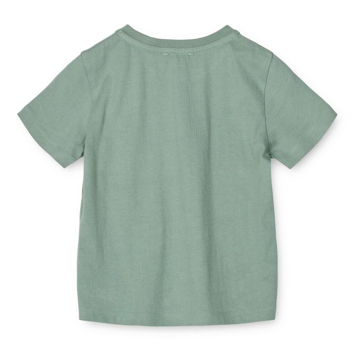 T-Shirt Manches Courtes Coton Bio Apia | Vert Menthe- Image produit n°1
