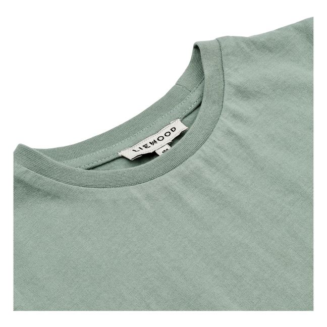 T-shirt a maniche corte in cotone organico Apia | Verde menta
