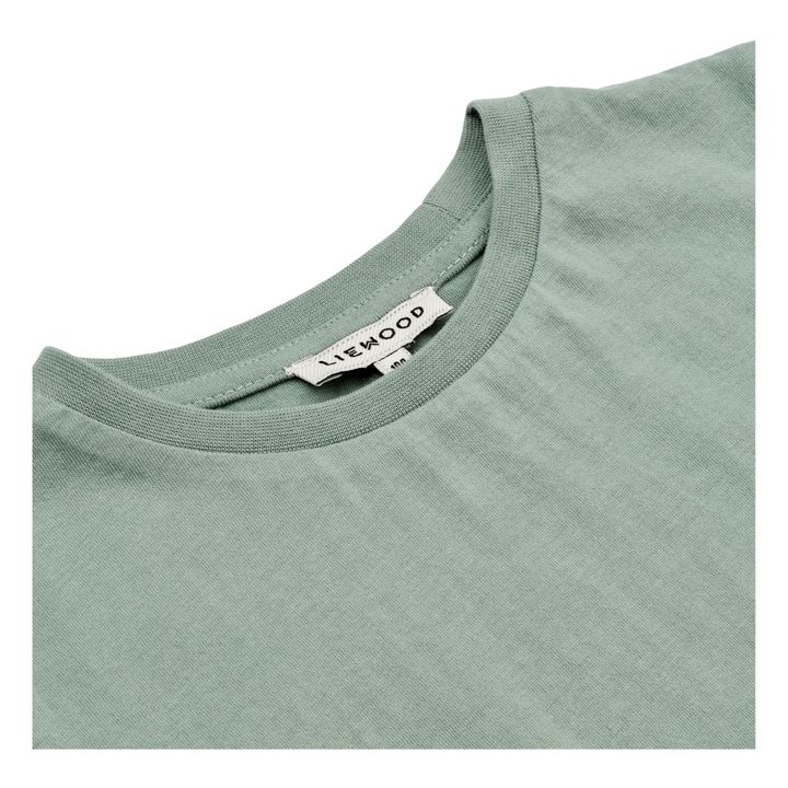 T-shirt a maniche corte in cotone organico Apia | Verde menta- Immagine del prodotto n°2
