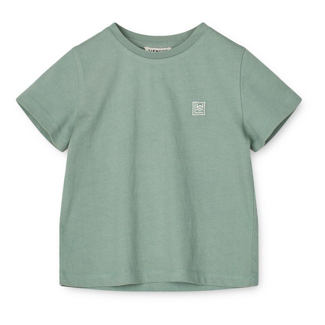 T-Shirt Manches Courtes Coton Bio Apia | Vert Menthe