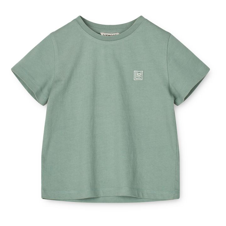 T-Shirt Manches Courtes Coton Bio Apia | Vert Menthe- Image produit n°0